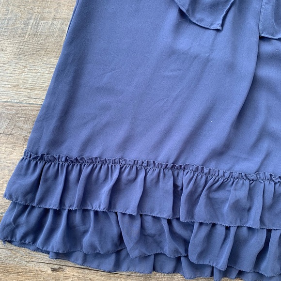 Bizz Blue Ruffled Dress - Picture 3 of 10